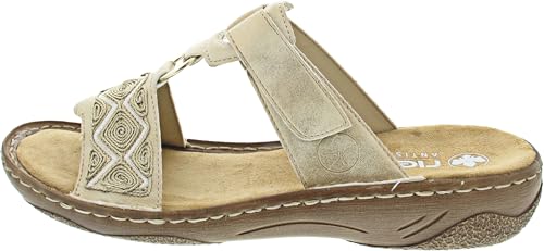 Rieker Pantolette Beige von Rieker