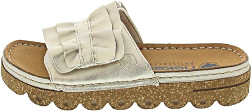 Rieker Pantolette Beige von Rieker
