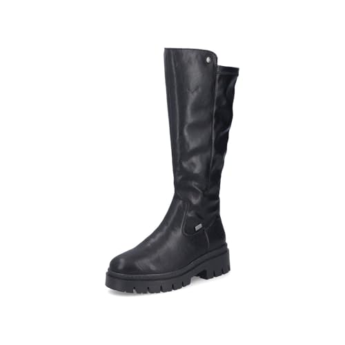Rieker Damen Winterstiefel Z9490, Frauen Stiefel, lose Einlage, wasserabweisend, riekerTEX,uebergangsschuhe,Boots,schwarz (00),40 EU / 6.5 UK von Rieker