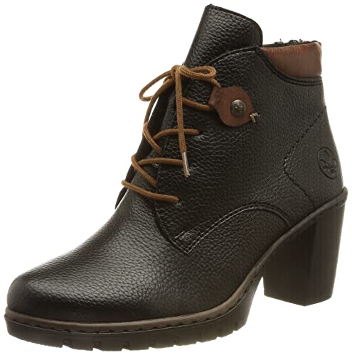 Rieker Damen Y2502 Stiefelette, Schwarz, 41 EU von Rieker