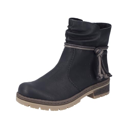 Rieker Damen Y7463 Mode-Stiefel, Schwarz / 00, 36 EU von Rieker