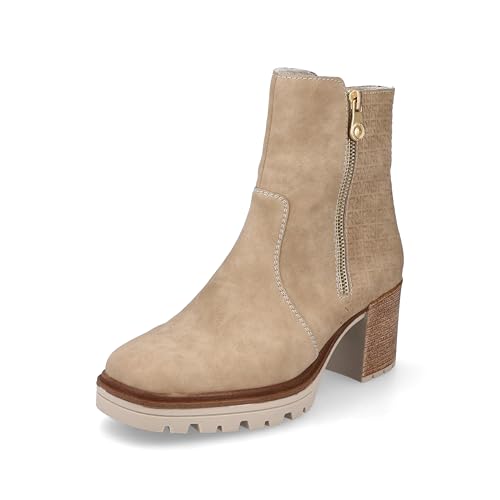 Rieker Damen Y9060 Kurzstiefel, Beige, 40 EU von Rieker