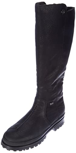 Rieker Damen Z5491 Mode-Stiefel, schwarz, 38 EU von Rieker