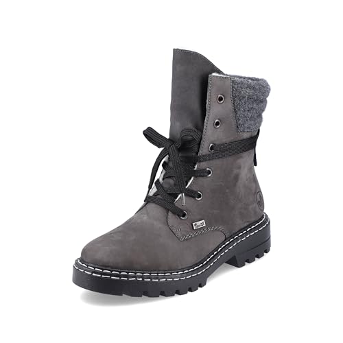 Rieker Damen Z5531 Mode-Stiefel, grau, 36 EU von Rieker