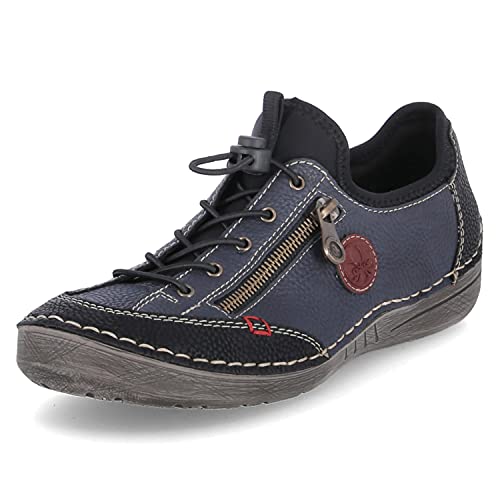 Rieker Damenschuhe Halbschuhe Bequem Slipper Blau Freizeit, Schuhgröße:EUR 40 von Rieker