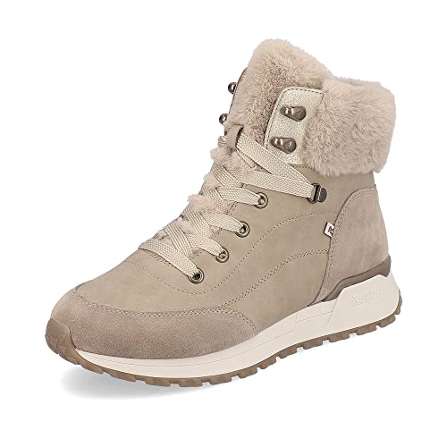 Rieker EVOLUTION Damen Schnürstiefeletten W0670, Frauen Stiefeletten,lose Einlage,chukka boots,schnürboots,stiefel,bootee,braun (20),42 EU / 8 UK von Rieker