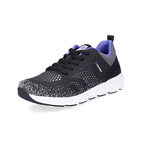 Rieker Evolution Damen Mesh Sneaker schwarz Kombi 40410-00 (eu_Footwear_Size_System, Adult, Women, Numeric, medium, Numeric_42) von Rieker