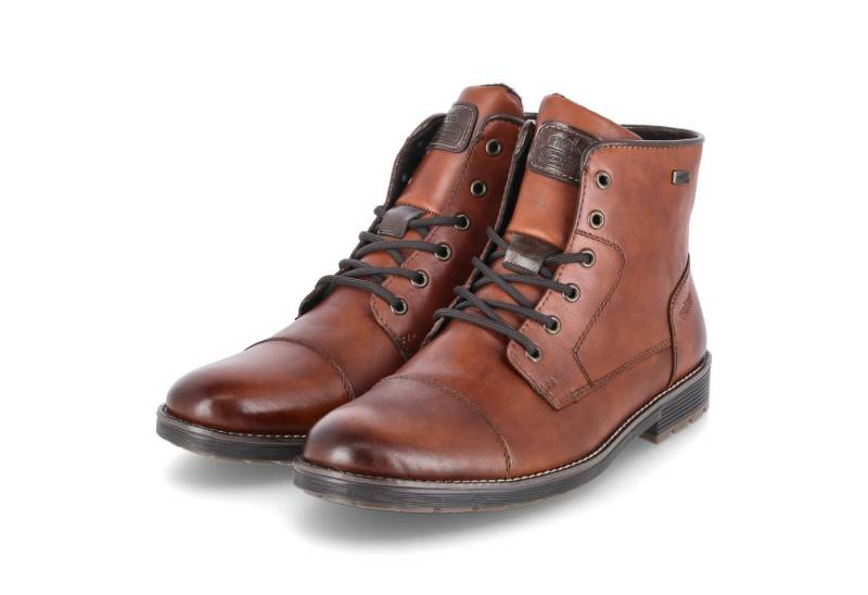 Rieker Rieker F4546-24 Herren Glattleder braun Schnürstiefel von Rieker