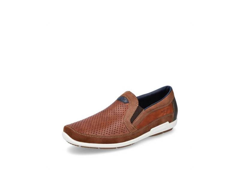 Rieker Freizeit Schnürer für Herren in braun Slipper (1-tlg) von Rieker