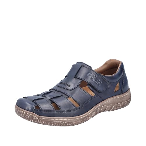 Rieker Herren 03578 Slipper, Blau, 42 EU von Rieker