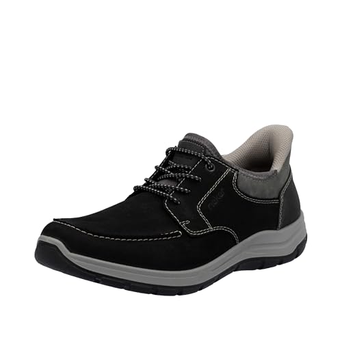 Rieker Herren 03656 Slipper, Schwarz, 45 EU von Rieker