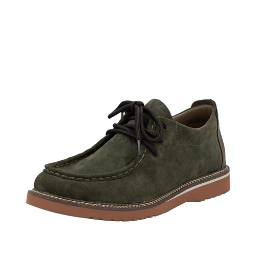 Rieker Herren 04502 Schnürschuhe, Grün, 40 EU von Rieker