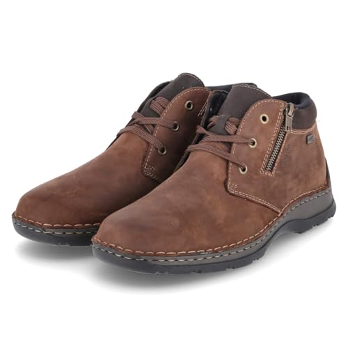 Rieker Herren 05342 Schnürstiefel, Braun, 42 EU Weit von Rieker
