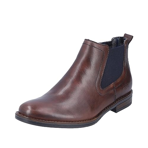 Rieker Herren 10374 Chelsea-Stiefel, Braun, 42 EU von Rieker