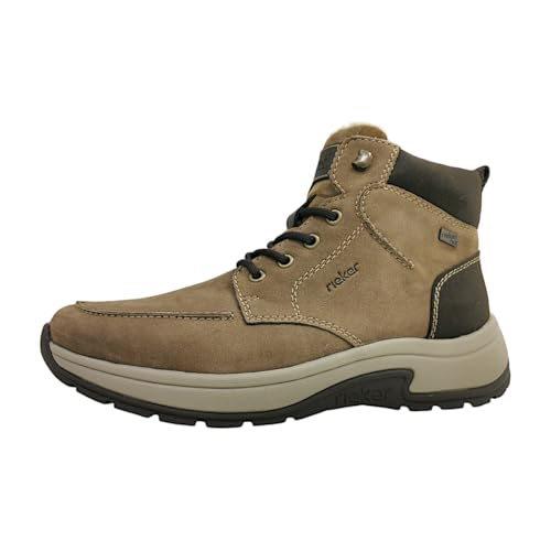 Rieker Herren Stiefel mit Warmfutter in beige - Gr. 46 von Rieker