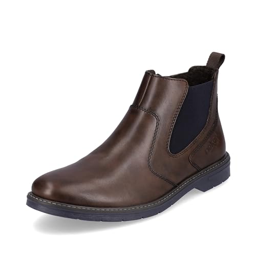 Rieker Herren 13092 Chelsea-Stiefel, Braun, 43 EU von Rieker