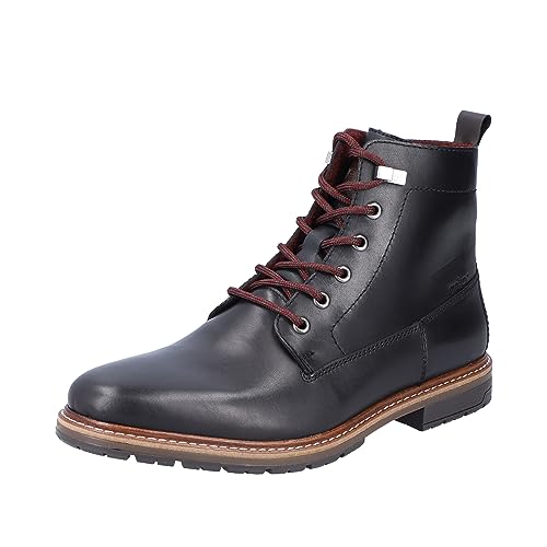 Rieker Herren 13730 Schnürstiefel, Schwarz, 42 EU von Rieker