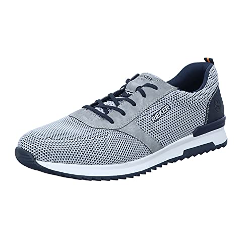 Rieker Herren 16101 Sneaker, Grau, 46 EU von Rieker