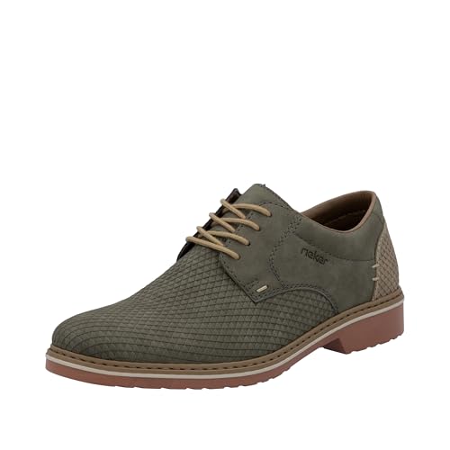 Rieker Herren 16504 Schnürschuhe, Grün, 42 EU von Rieker