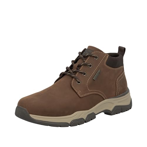 Rieker Herren 31204 Schnürstiefel, Braun, 43 EU von Rieker