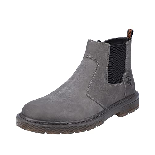 Rieker Herren 31650 Mode-Stiefel, grau, 41 EU von Rieker