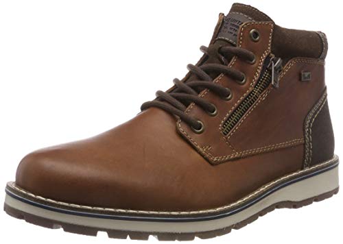 Rieker Herren 38433 Klassische Stiefel, Braun (Amaretto/Moro/Moro 24) von Rieker