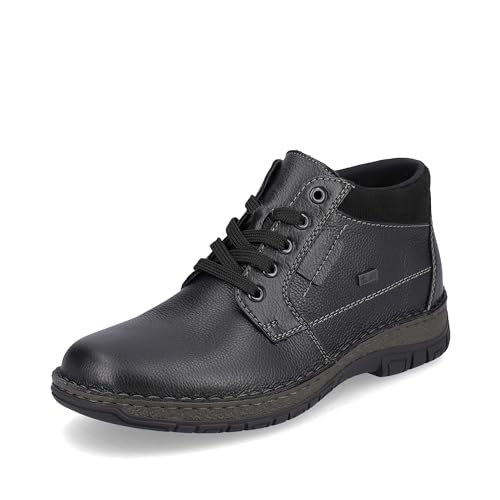 Rieker Herren 5102 Schnürstiefel, Schwarz, 42 EU Weit von Rieker