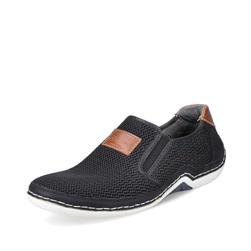 Rieker Herren 7556 Slipper, Schwarz, 43 EU von Rieker