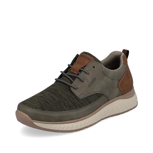 Rieker Herren B0602 Sneaker, grün, 40 EU Schmal von Rieker