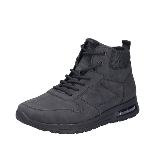 Rieker Herren B1024 Schnürstiefel, Schwarz, 45 EU von Rieker