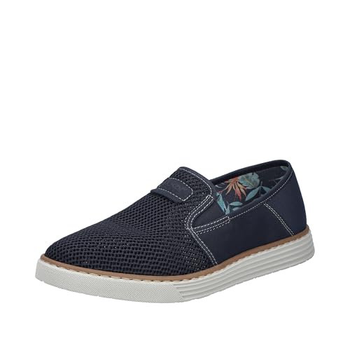 Rieker Herren B2267 Slipper, Blau, 46 EU von Rieker