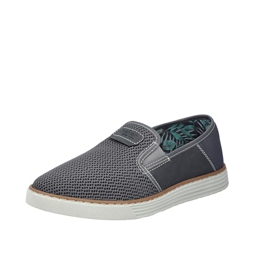 Rieker Herren B2267 Slipper, Grau, 40 EU von Rieker