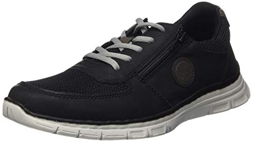 Rieker Herren B4842 Sneaker, schwarz/schwarz/Graphit 00, 40 EU von Rieker