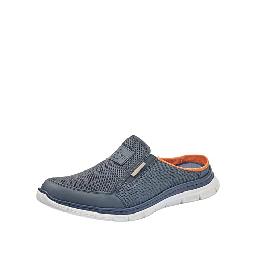 Rieker Herren - Clogs Blau, 42 EU von Rieker