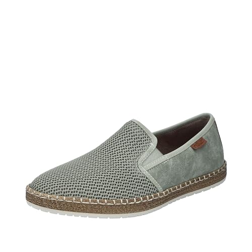 Rieker Herren B5265 Slipper, Grün, 40 EU von Rieker