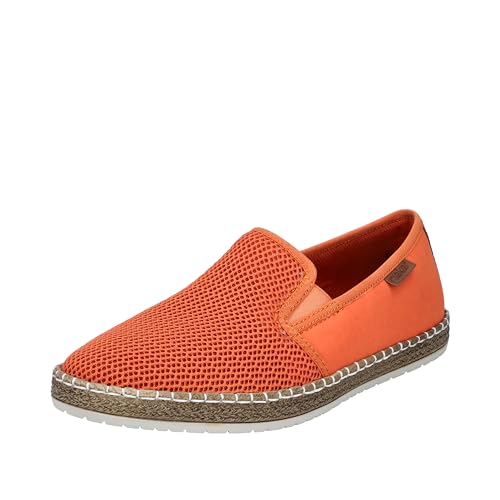 Rieker Herren B5265 Slipper, Orange, 40 EU von Rieker