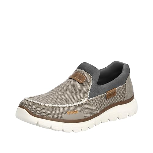 Rieker Herren B6651 Slipper, Beige, 41 EU von Rieker