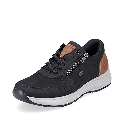 Rieker Herren Bequemschuhe B7613, Männer Schnürschuhe,Schnuerer,straßenschuhe,Strassenschuhe,Schnuerung,lace-up Shoes,schwarz (00),46 EU / 11 UK von Rieker