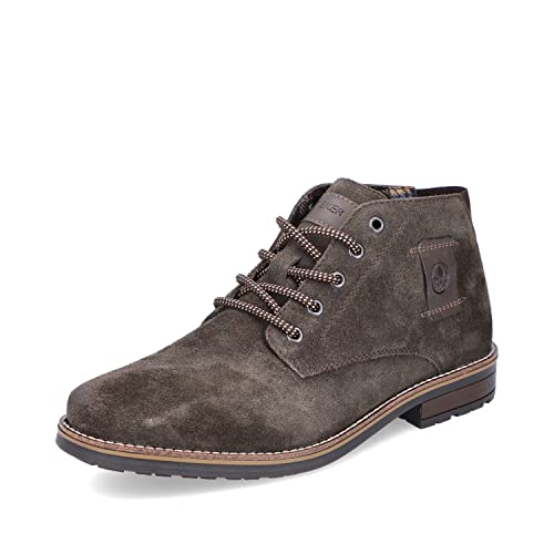 Rieker Herren Schnürstiefel 33224, Männer Stiefel,chukka,schnürung,men's,man,boots,winterstiefel,winterschuhe,braun (25),40 EU / 6.5 UK von Rieker