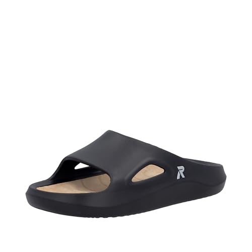 Rieker Herren Colton U3350 Slide, Schwarz, 44 EU von Rieker