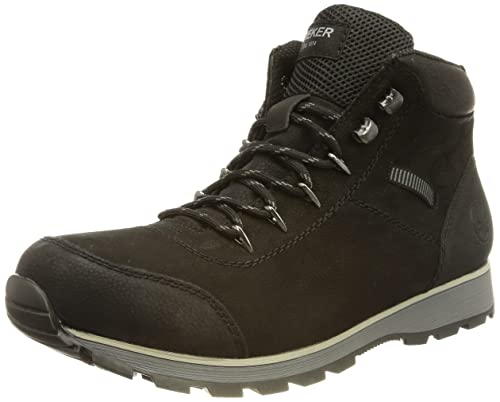 Rieker Herren F5710 Mode-Stiefel, schwarz, 43 EU von Rieker