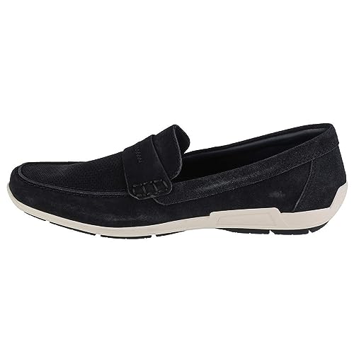 Rieker Herren Half Shoes, Navy, 45 EU von Rieker