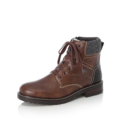 Rieker Herren 32031 Klassische Stiefel, Braun (Toffee/Schwarz/Granit 25) von Rieker