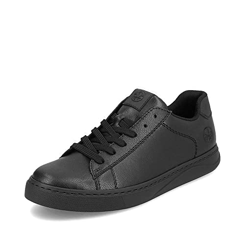 Rieker Herren Low-Top Sneaker B9900, Männer Halbschuhe,Turnschuhe,Laufschuhe,Freizeit,sportlich,straßenschuhe,schwarz (00),44 EU / 9.5 UK von Rieker