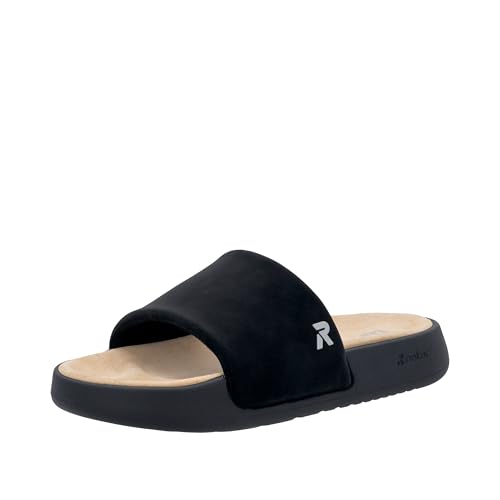 Rieker Herren Narooma U3250 Slide, Schwarz, 46 EU von Rieker