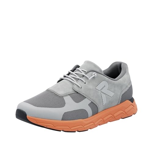 Rieker Herren Preston 9100 Sneaker Low, Grau, 45 EU von Rieker