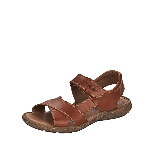 Rieker Herren Sandalen 22070-25 braun Gr. 44 von Rieker