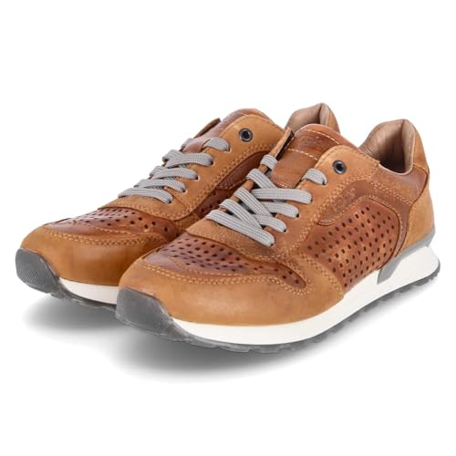 Rieker Herren Schnürhalbschuh in braun - Gr. 40 von Rieker
