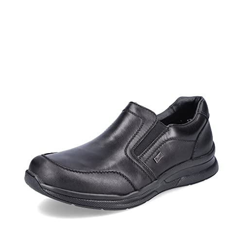 Rieker Herren Slipper 14850, Männer Slip On,lose Einlage,schluepfschuhe,Slip-ons,freitzeitschuhe,offener einschlupf,schwarz (00),45 EU / 10.5 UK von Rieker