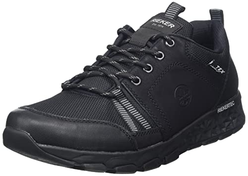 Rieker Herren B6702 Sneaker, schwarz, 40 EU von Rieker